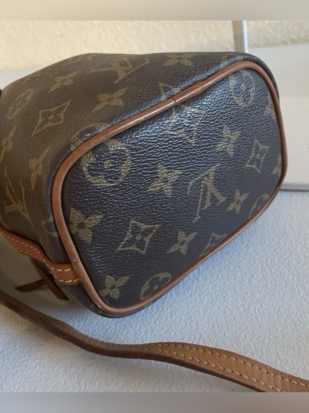 RARE Louis Vuitton Mini Monogram Nano Noé Vintage Bucket Bag. - Picture 5 of 9